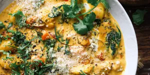 Soupe Crémeuse de Gnocchi Vegan