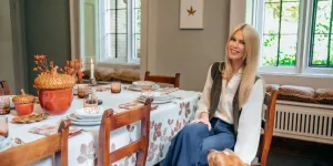 Les règles d’or de Claudia Schiffer pour une jolie table d’automne