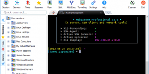 MobaXterm free Xserver and tabbed SSH client for Windows