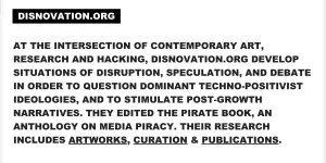 Art, Research & Hacking