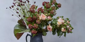 10 fleurs stars pour 3 bouquets d'automne