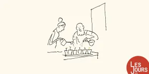 Il y a terreur sur la personne