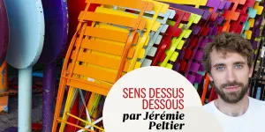 Jérémie Peltier : "Pour observer l’époque et son évolution, j'aimerais bien être une chaise pliante"