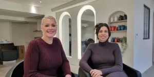L'ancien salon de coiffure devient espace de coworking dédié... à la beauté et au bien-être