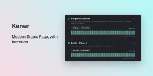 rajnandan1/kener: Status pages