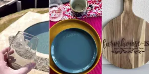 Verre, porcelaine, bois… 3 idées simples pour graver sa vaisselle