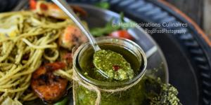 Pesto de fanes de carottes