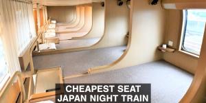 Trying a Nobi Nobi Seat on the Sunrise Express | Japan’s Sleeper Train