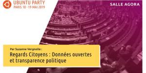 19.04 - Regards Citoyens : Données ouvertes et transparence politique par Suzanne Vergnolle