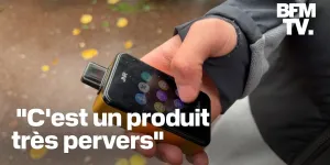 Les smart vapes, ces cigarettes électroniques jetables avec un écran intégré qui inquiètent