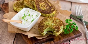 Galette de chou-fleur au parmesan - recette rapide