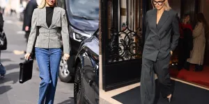 Kendall Jenner réinvente le tailleur, avec 4 looks tendances lors de la Fashion Week