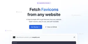 Free Favicon API - Vemetric
