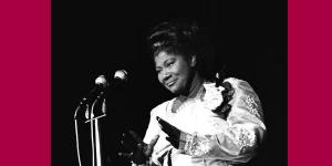 Mahalia Jackson à Juan-les-Pins en 1968 (1/2)