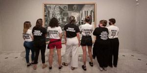 Une manifestation dénonce les agissements de Picasso envers les femmes