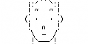 ASCII Facemaker by AdelFaure