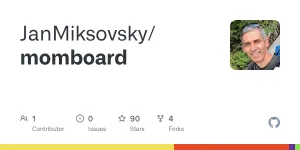GitHub - JanMiksovsky/momboard