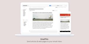Email This - Send web pages to your email and read it later