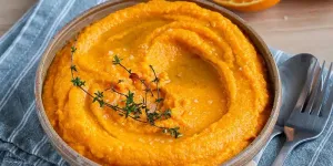 Purée Douce Carottes Haricots Blancs Et Orange | Recette Facile