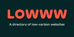 Lowww. A directory of low-carbon websites.