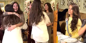 Exclu Public : Hinaupoko Deveze, première sortie entre Miss, Mareva Galanter, la femme d’Arthur, aux anges