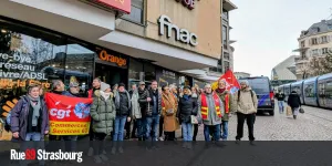 Grève express à la Fnac : "ici, on est tous précaires"