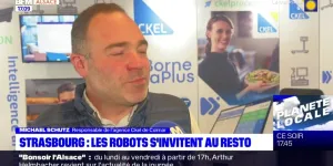 Strasbourg: le futur du service en salle sera-t-il un robot autonome?