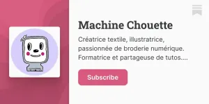 Machine Chouette | Broderie, illustration