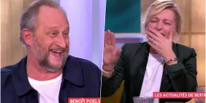 "Tout du c*l…" : Anne-Elisabeth Lemoine dérape face à Benoît Poelvoorde dans "C à vous"