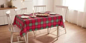 La nappe rétro ultra tendance pour les fêtes de Noël se trouve chez Lidl à moins de 5 € !