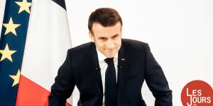 Macron et ses idées à la conf