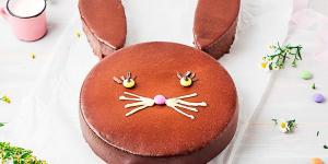 Recette : gâteau lapin au chocolat