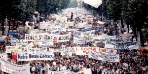 École privée : il y a 40 ans, l'échec de la loi Savary, l’autre tournant "libéral" de la gauche