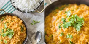 Dahl de lentilles corail