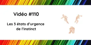 #110 Les 3 états d'urgence de l'instinct