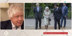 Dans "C à vous", Boris Johnson balance ce que lui aurait dit Elisabeth II au sujet de Brigitte Macron