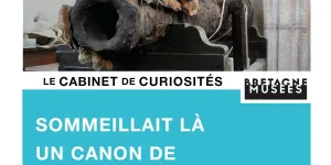 Un canon de navire corsaire repêché dans la baie de Morlaix