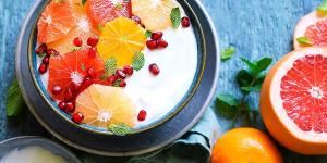 Recette : skyr aux agrumes