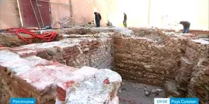 Perpignan (66) un chantier de fouilles archéologiques au Camp Santo