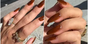 Toffee Nails : comment reproduire la manucure d'automne d'Hailey Bieber à la maison ?