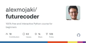 alexmojaki/futurecoder | 100% free and interactive Python course