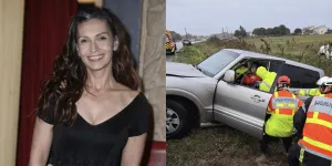La comédienne Adeline Blondieau victime d’un impressionnant accident de la route et transportée d’urgence à l’hôpital