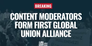 Les modérateurs de contenu lancent la toute première alliance mondiale, exigeant des géants de la technologie des conditions de travail sûres et l'obligation de rendre des comptes.