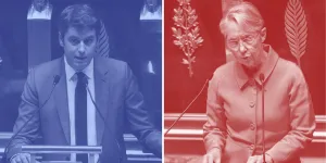 Élisabeth Borne vs. Gabriel Attal : qui a le plus d’atouts pour prendre la tête de Renaissance ?