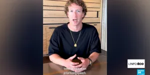 Info éco - Meta revoit sa politique de modération de contenus et se rapproche de Donald Trump