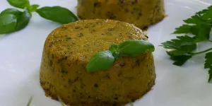 Flan salé de courgette (végétalien, vegan) — France vegetalienne