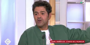 "Tu es allé fouiller dans la loge !" : Jamel Debbouze surprend Anne-Élisabeth Lemoine en arrivant sur le plateau de C à vous (Vidéo)