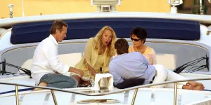 Sur le pont des yachts