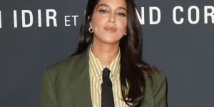 Leïla Bekhti, soutien indéfectible de Tahar Rahim à l’avant-première de « Monsieur Aznavour »