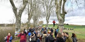 Haute-Garonne : à Vendine, ils sont venus dire « Non » à l’A 69